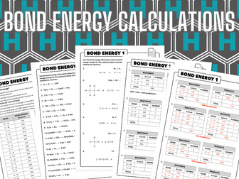 5.3 Bond Energy Calculations, AQA Chemistry