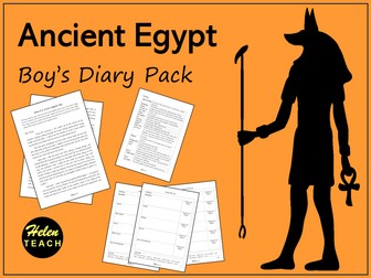 Ancient Egypt | Boy's Diary Example Text Pack