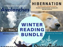 Winter Informational Reading Bundle