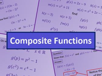 Composite functions - A level A2 Mathematics