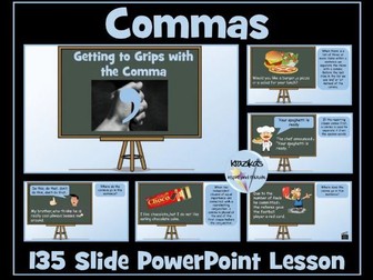 Commas PowerPoint Lesson