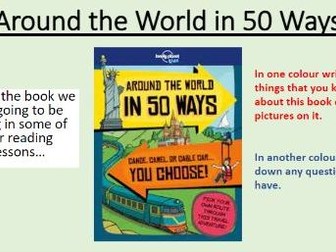 'Around the World in 50 Ways' 6 weeks whole class reading planning and resources