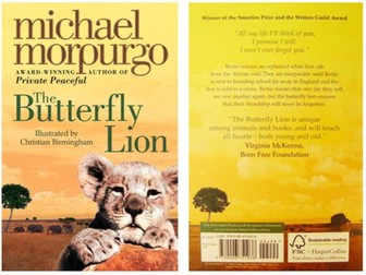 Butterfly Lion 18 Lesson Smart Notebook