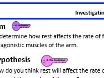 KS3 Investigating Chicken wings Write-up