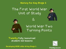 World War One and World War Two (2 complete units of work)