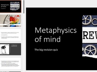 A level philosophy revision quizzes