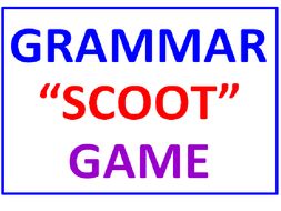 Grammar "SCOOT" Game (All Inclusive)