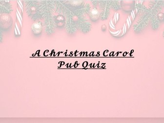 A Christmas Carol Pub Quiz