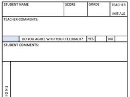 Feedback for teachers from students example image