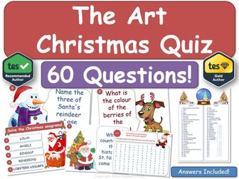 Art Christmas Quiz!