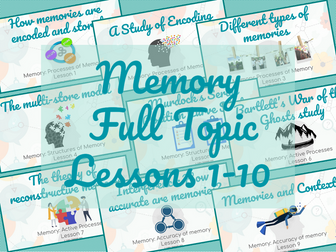 AQA GCSE Psychology: Memory (full topic)