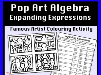 Expanding Brackets - Colour by Number Activity