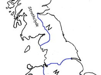 Anglo-Saxon kingdoms map