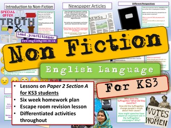 English KS3 Non-Fiction