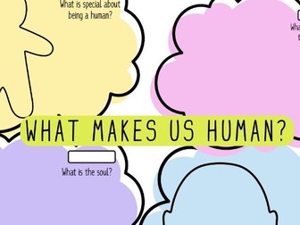 RE- What makes us Human? Year 3