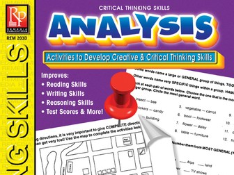 Analysis: Critical Thinking Skills