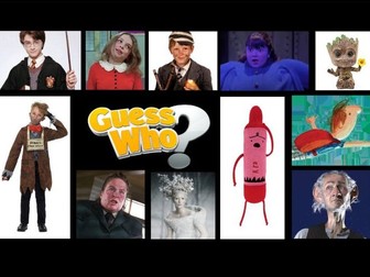 Guess Who? Character challenge - Drama remote learning
