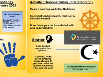 Introduction to world religions - KS3