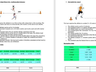KS4 Personal Fitness Booklet