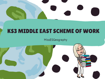 KS3 Middle East SoW - Free