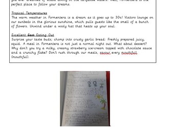 Writing Exemplification Booklet - Year 4