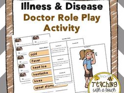 Illness and Disease Doctor Role Play Activity