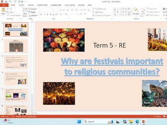 Year 4 RE- 'Why are festivals important to religious communities?'