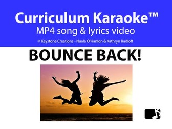 'BOUNCE BACK!' (Grades 3-7) ~ Curriculum Song Video l Resilience l Mental Health