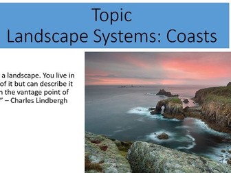 Landscape Systems: Coastal Landscapes. OCR A-Level Geography H481