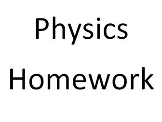 Homework pack for electricity 3.5.1.4