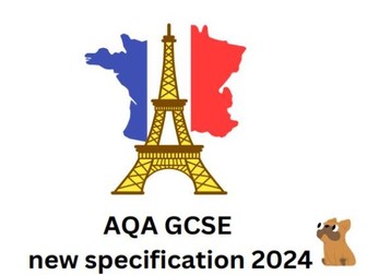 AQA GCSE FRENCH - 50 and 90 word tasks - individual feedback sheets with pupil friendly mark schemes