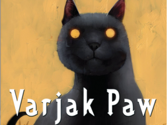 Varjak Paw Activity book - Mr Wickins Reads