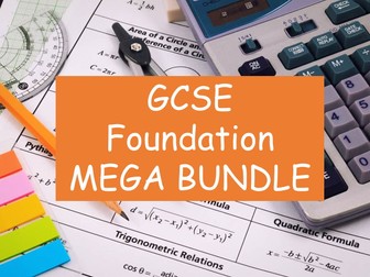 GCSE Foundation / KS4 / gcse resit  Maths Mega Bundle