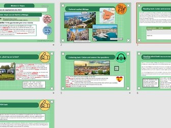 M2: lesson 4: NEW SPANISH GCSE: Fui a Málaga de vacaciones