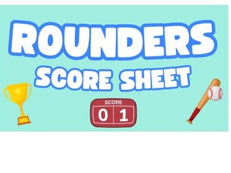 Rounders Score Card