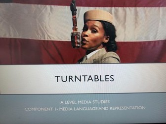 EDUQAS A Level Media Studies- Janelle Monae's Turntables