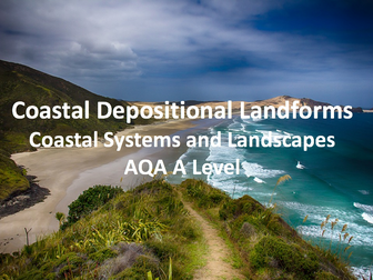 Coastal Depositional Landforms - AQA A Level Geography