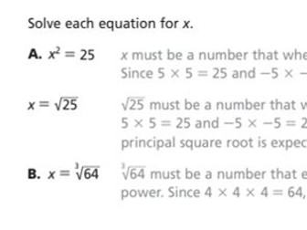 Topic: Investigate Roots
