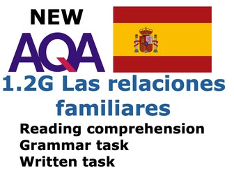 GCSE Spanish 1.2G Las Relaciones Familiares