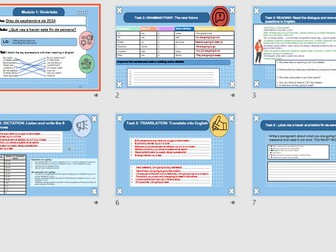 M1 New Spanish GCSE: Lesson 3: Nos juntamos