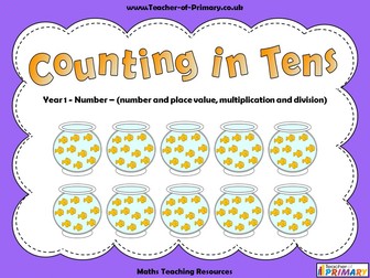 Counting in Tens - Year 1