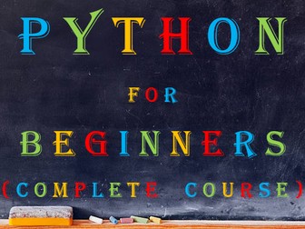 Python for Beginners - Complete Course