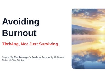 An Assembly on Burnout