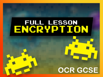 Encryption - OCR GCSE Lesson