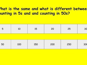 Year 3/4 maths place value ppp