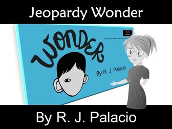 Wonder by R. J. Palacio Novel Study Review