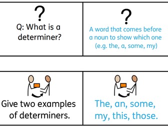 Word Classes - AfL (Quiz Quiz Trade) KS2