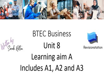 BTEC Business Level 3 Unit 8 recruitment and selection Learning aim A (complete)