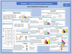 Year 3 - Statistics Vocabulary and Assessment - White Rose Style
