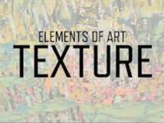 KQED Elements of Art Video Worksheet: Texture